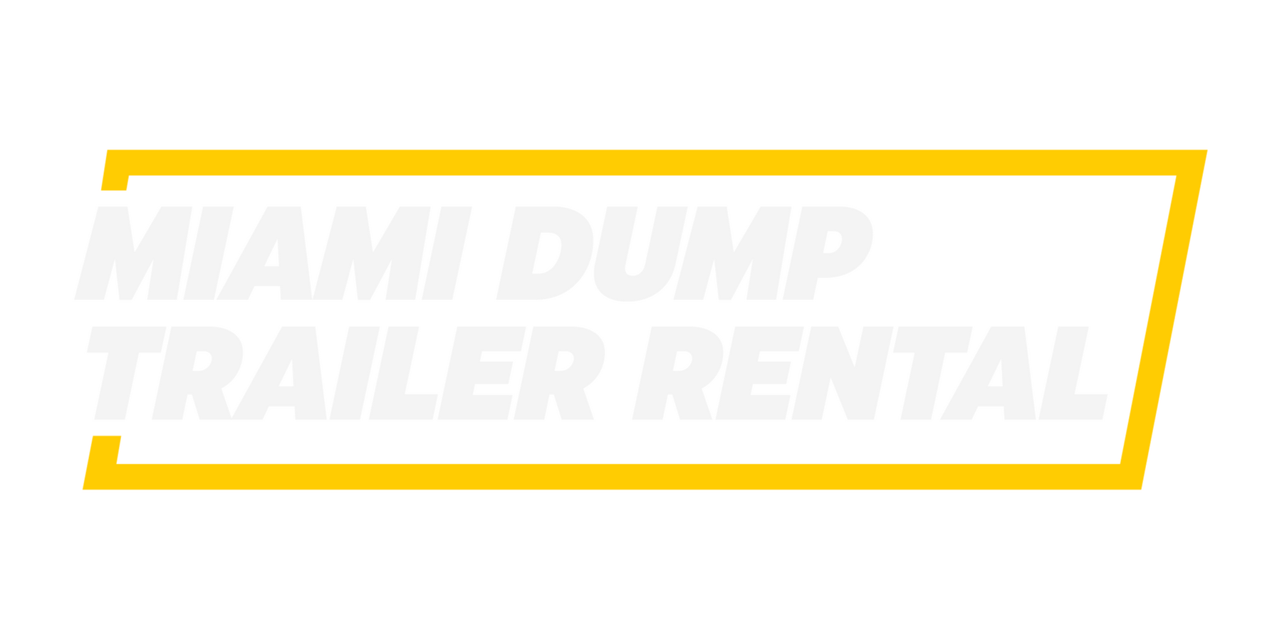 Miami Dump Trailer Rental Logo Miami Dump Trailer Rental